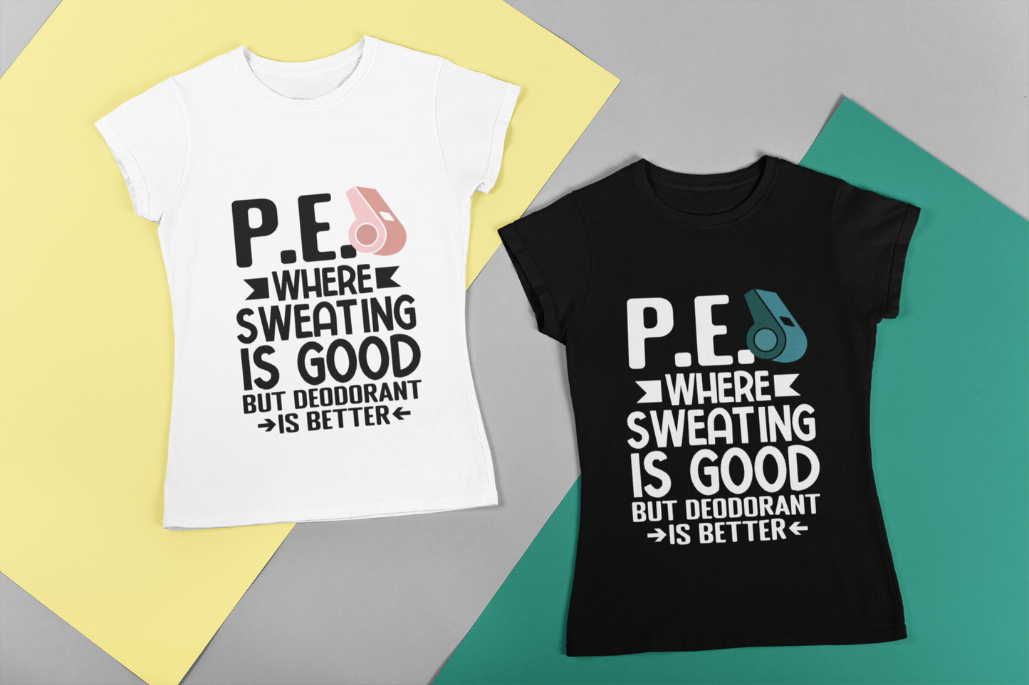 P.E. Where Sweating is Good