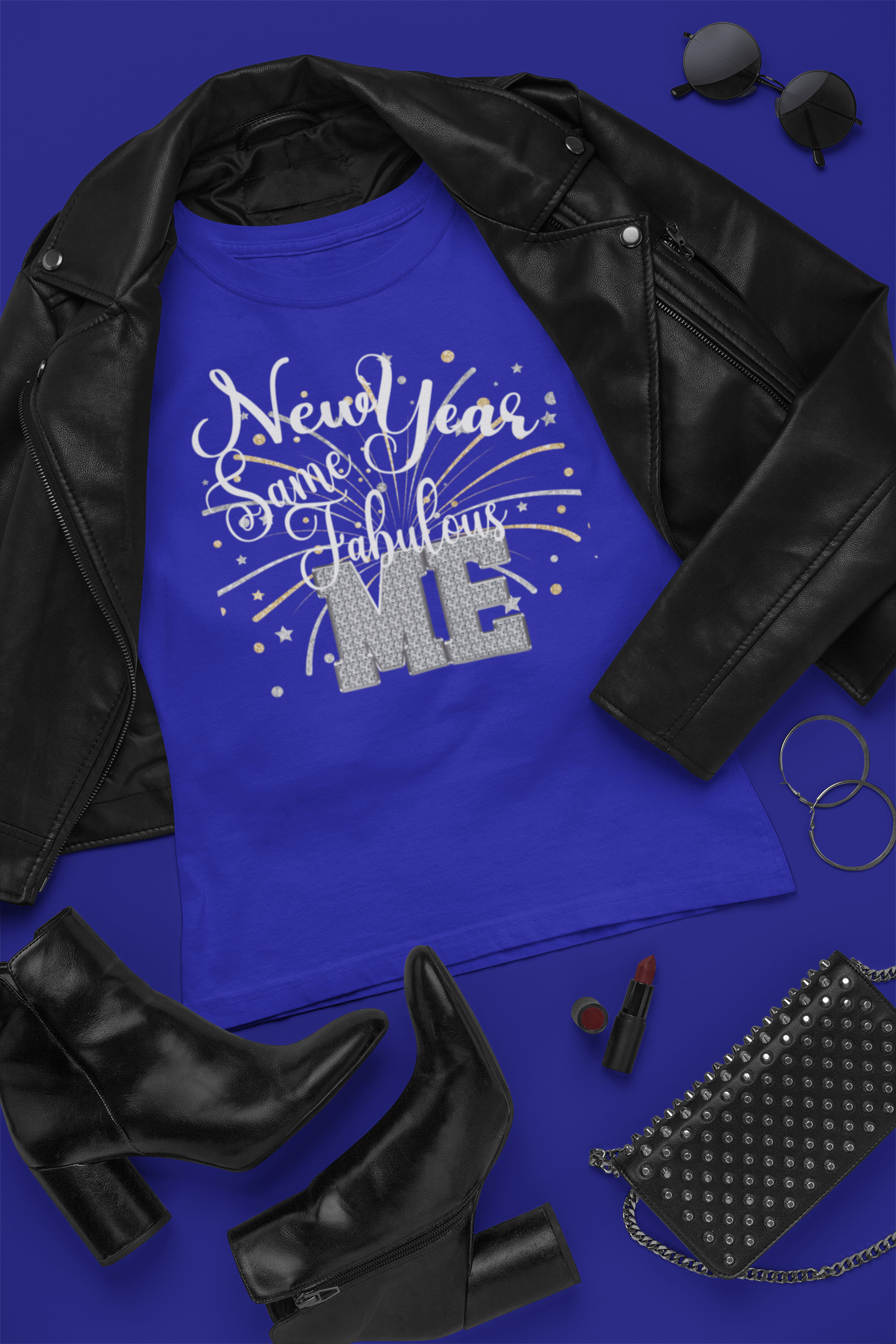 New Year Same Fabulous Me White