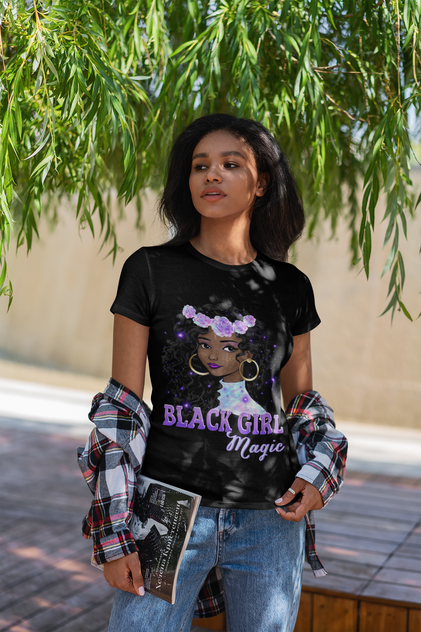Black Girl Magic Purple