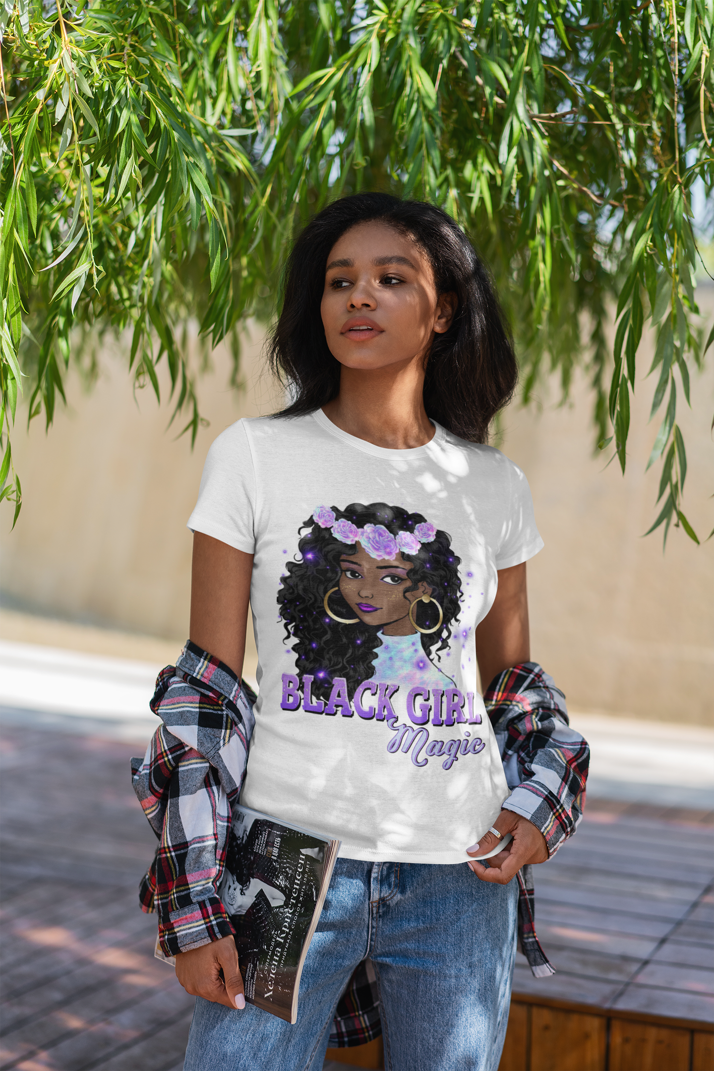Black Girl Magic Purple