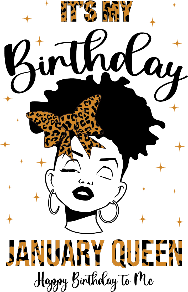 Birthday Queen Leopard Print