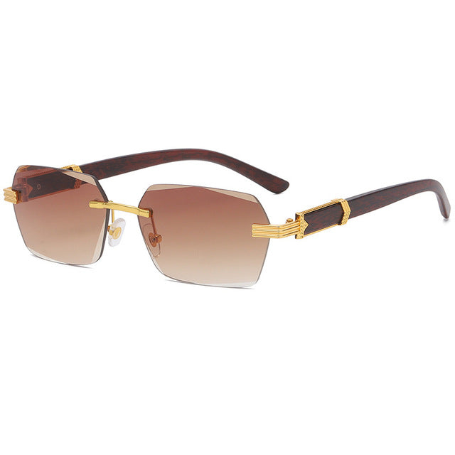 Rimless Sexy Frameless Sunglasses