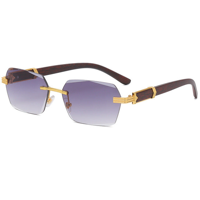 Rimless Sexy Frameless Sunglasses