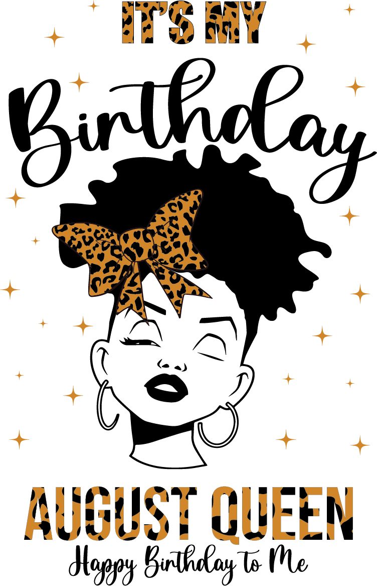Birthday Queen Leopard Print