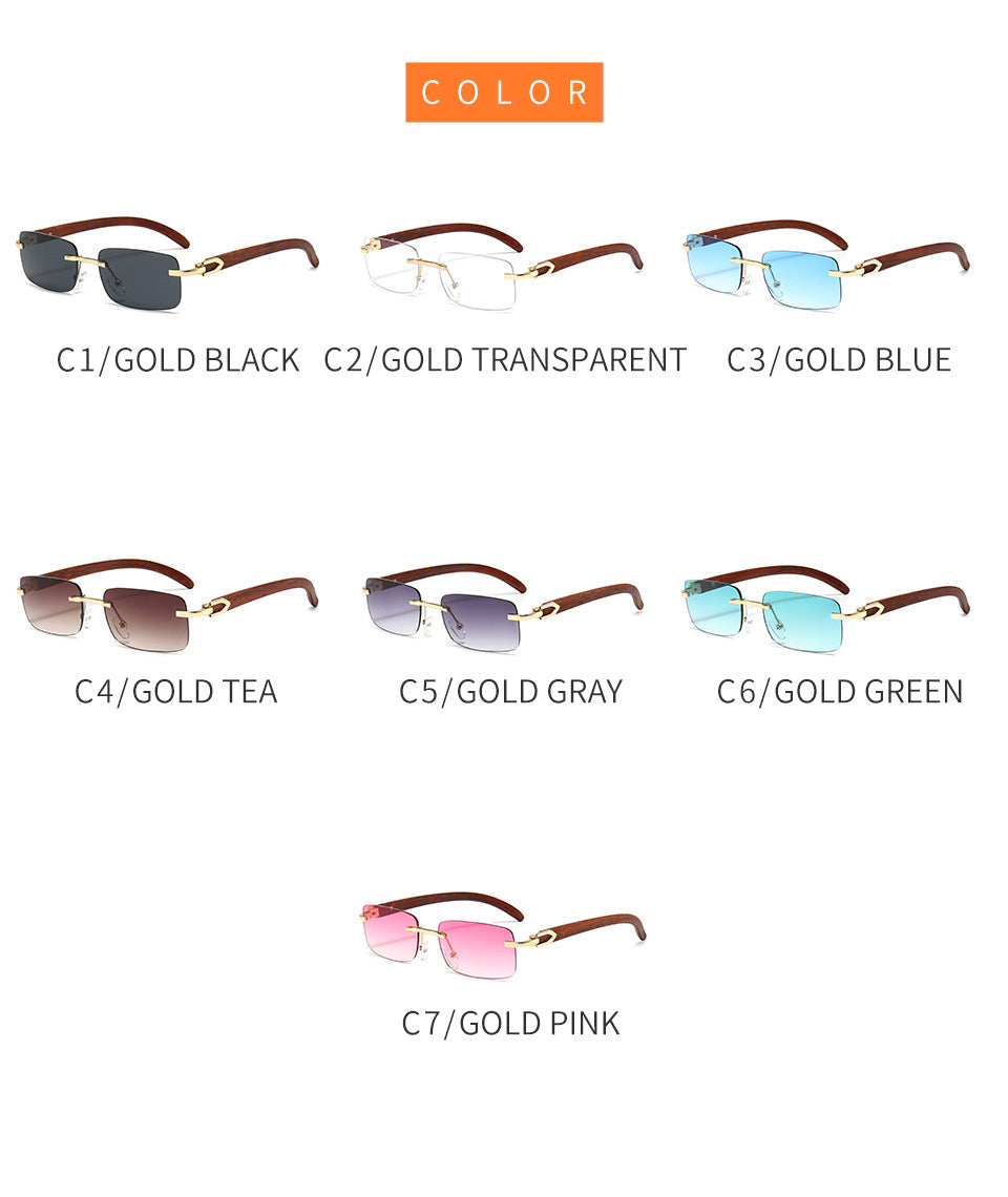 Rimless Sexy Frameless Sunglasses