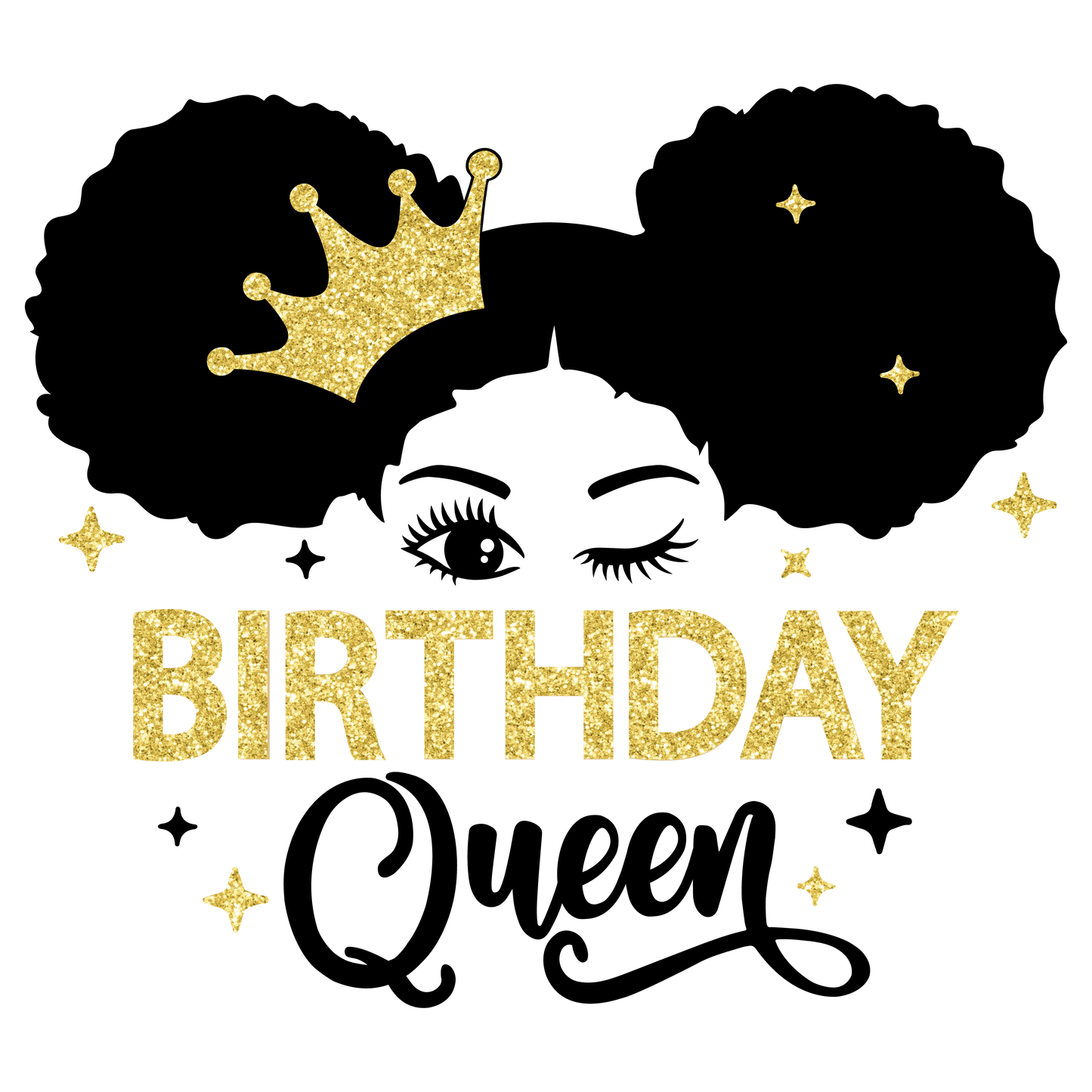 Birthday Queen Puff 2