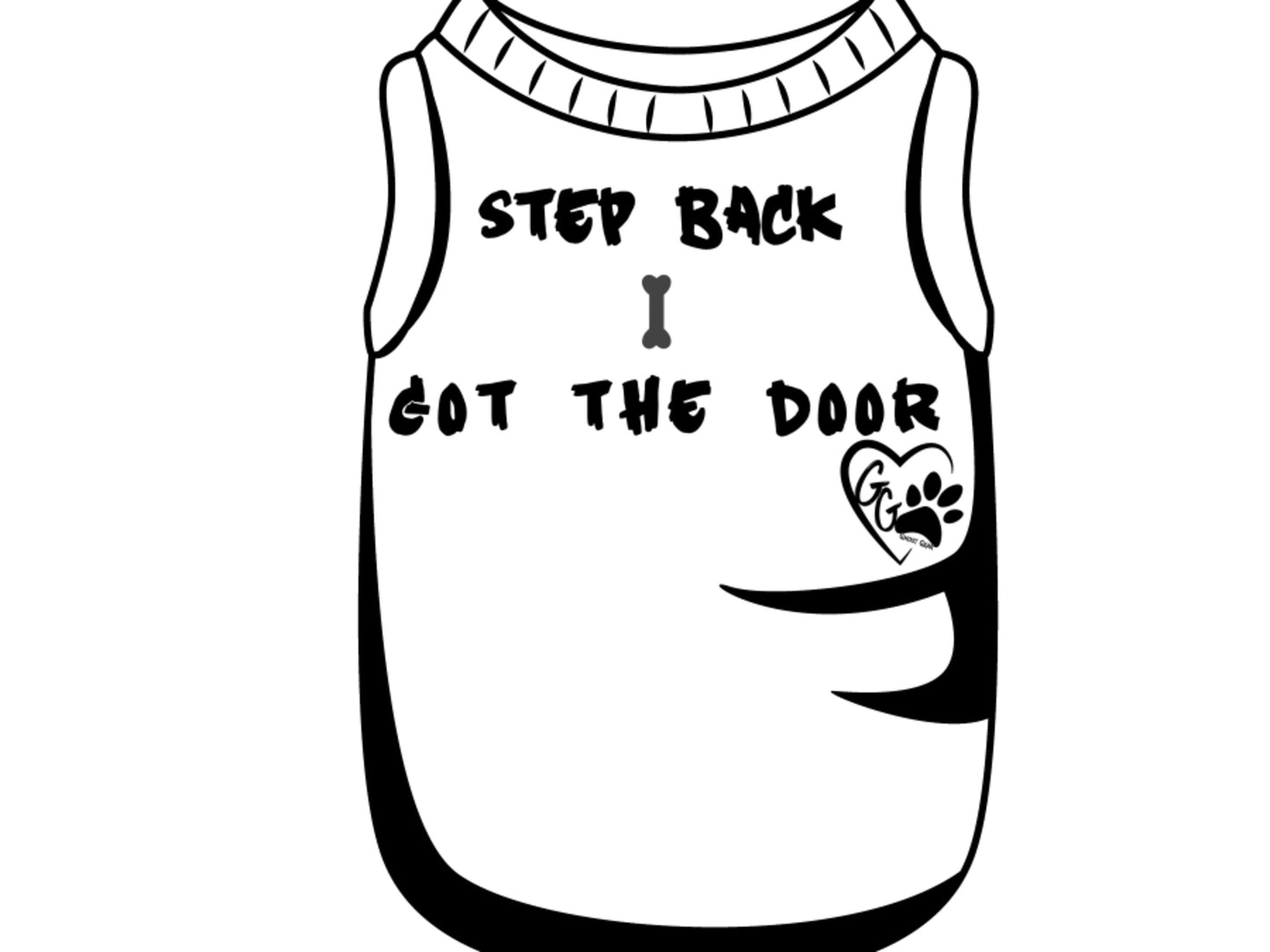 Step Back I Got The Door