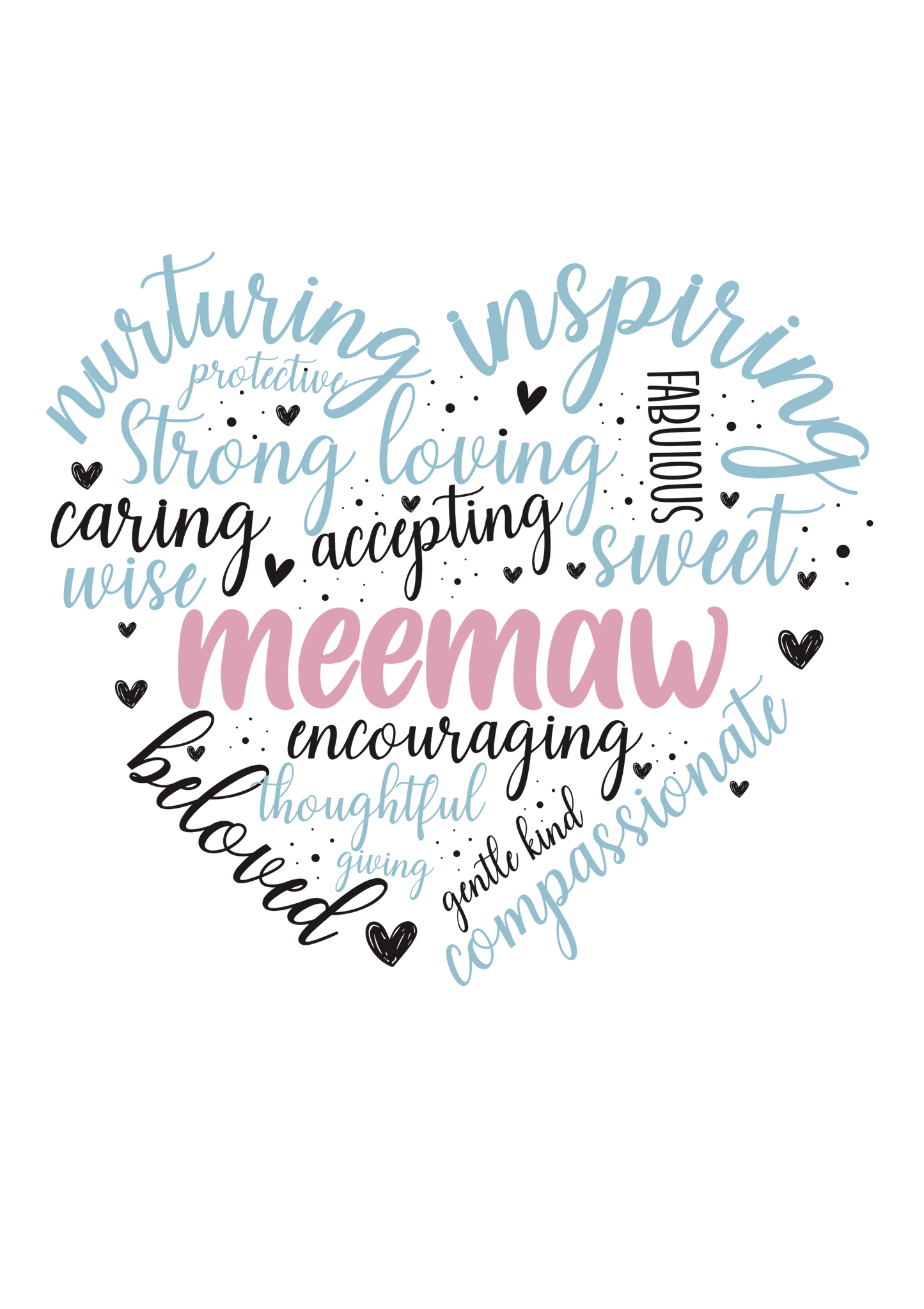 Meemaw Heart