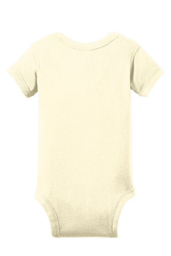 Rabbit Skins™ Infant Short Sleeve Baby Rib Bodysuit