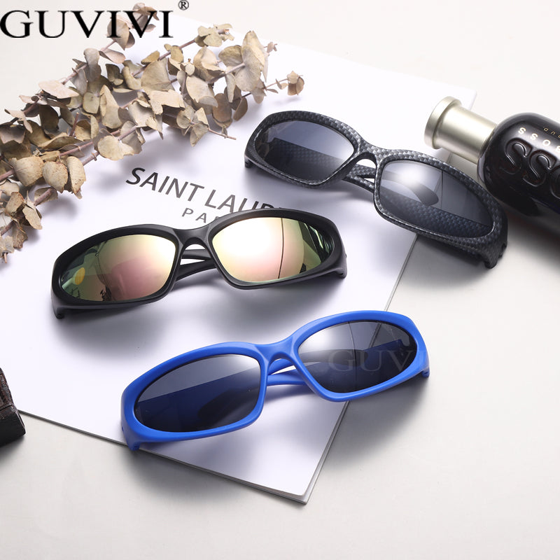 New Y2K Retro UV400 Windproof Sport Sunglasses