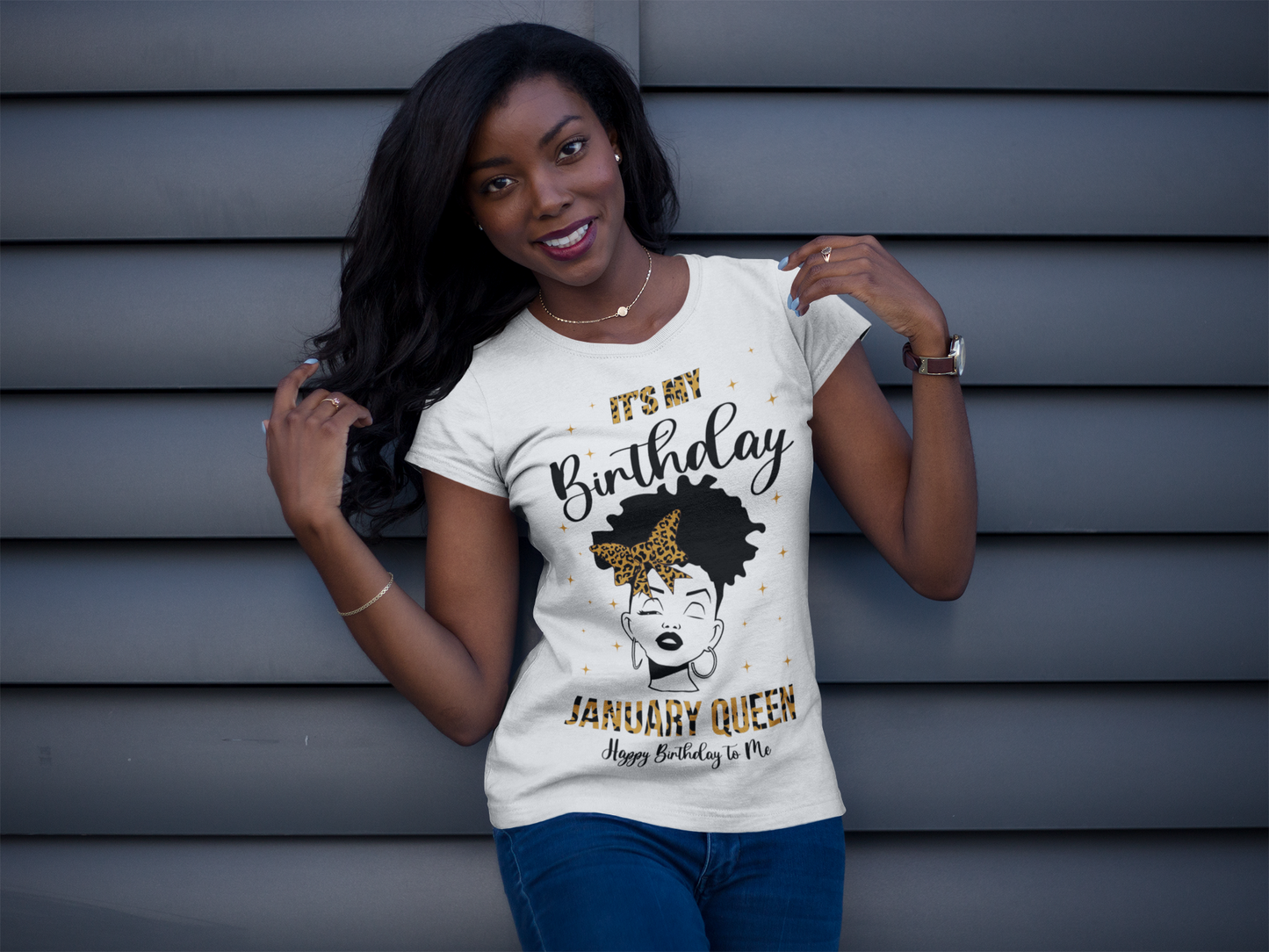 Birthday Queen Leopard Print