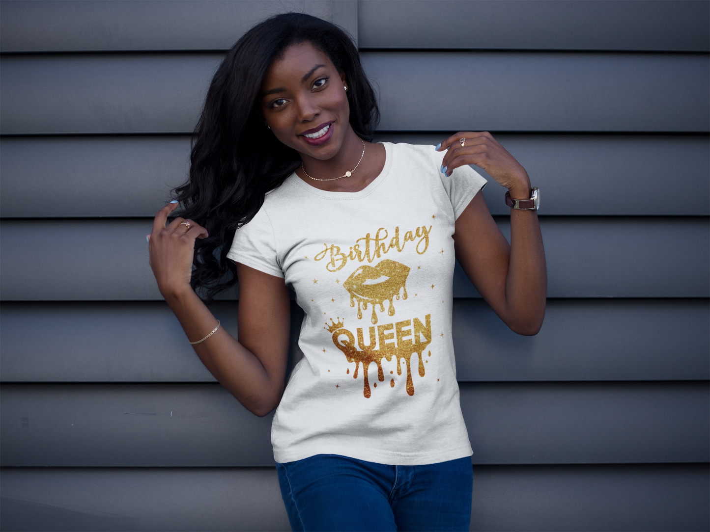 Birthday Queen - Glitter Drip