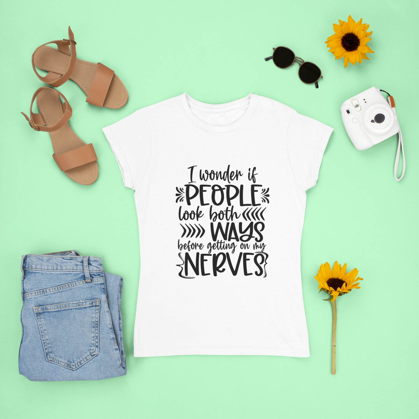 I Wonder If People Look Both Ways