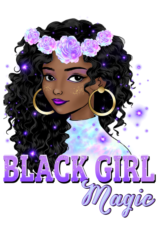 Black Girl Magic Purple