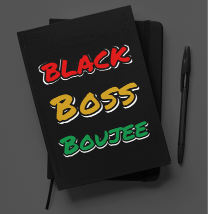 Black Boss Boujee Journal/Pen Set