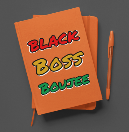 Black Boss Boujee Journal/Pen Set