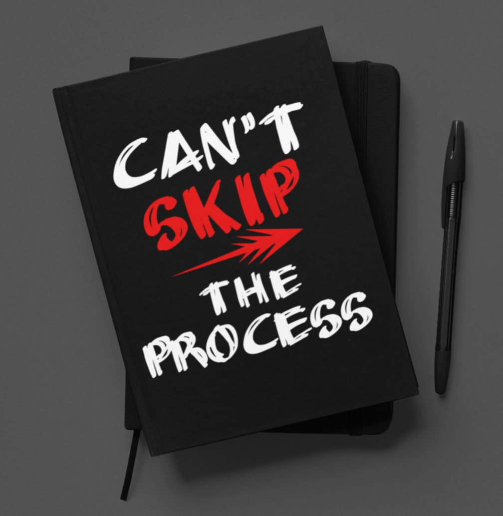 Can't Skip The Process Journal/Pen Set