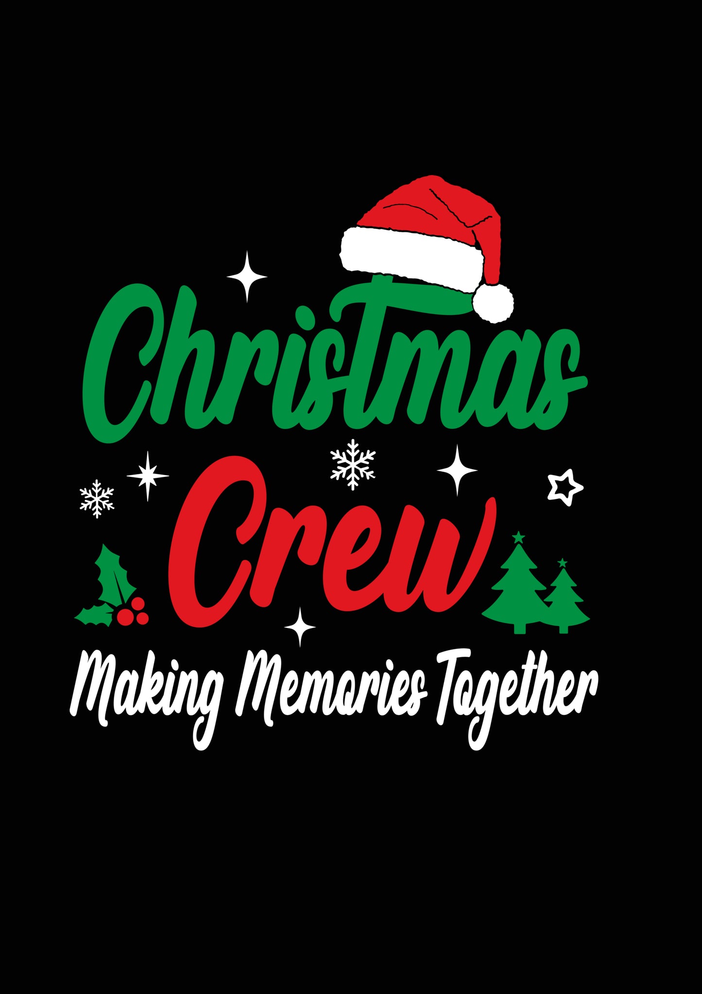 Christmas Crew Red & Green