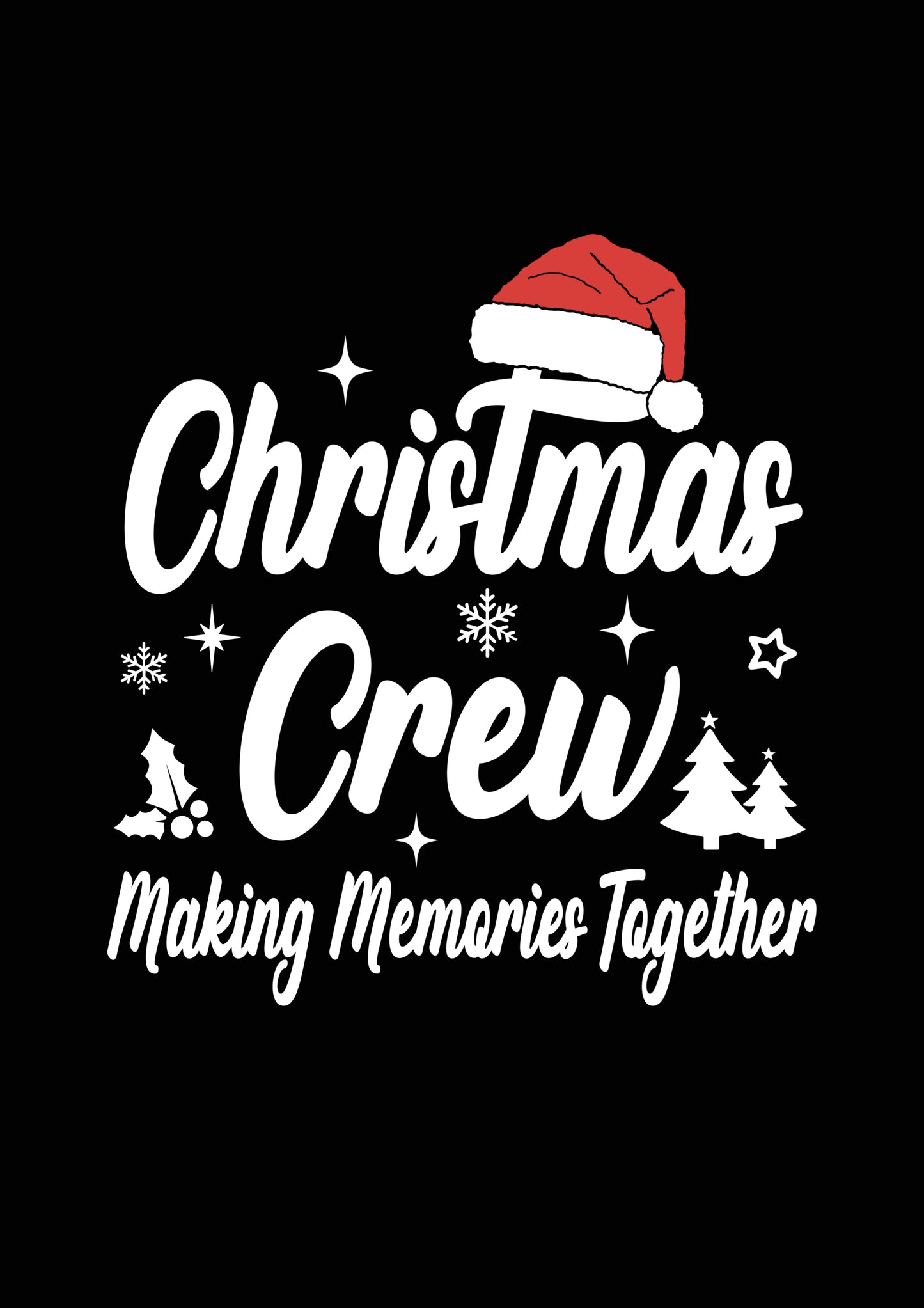 Christmas Crew White