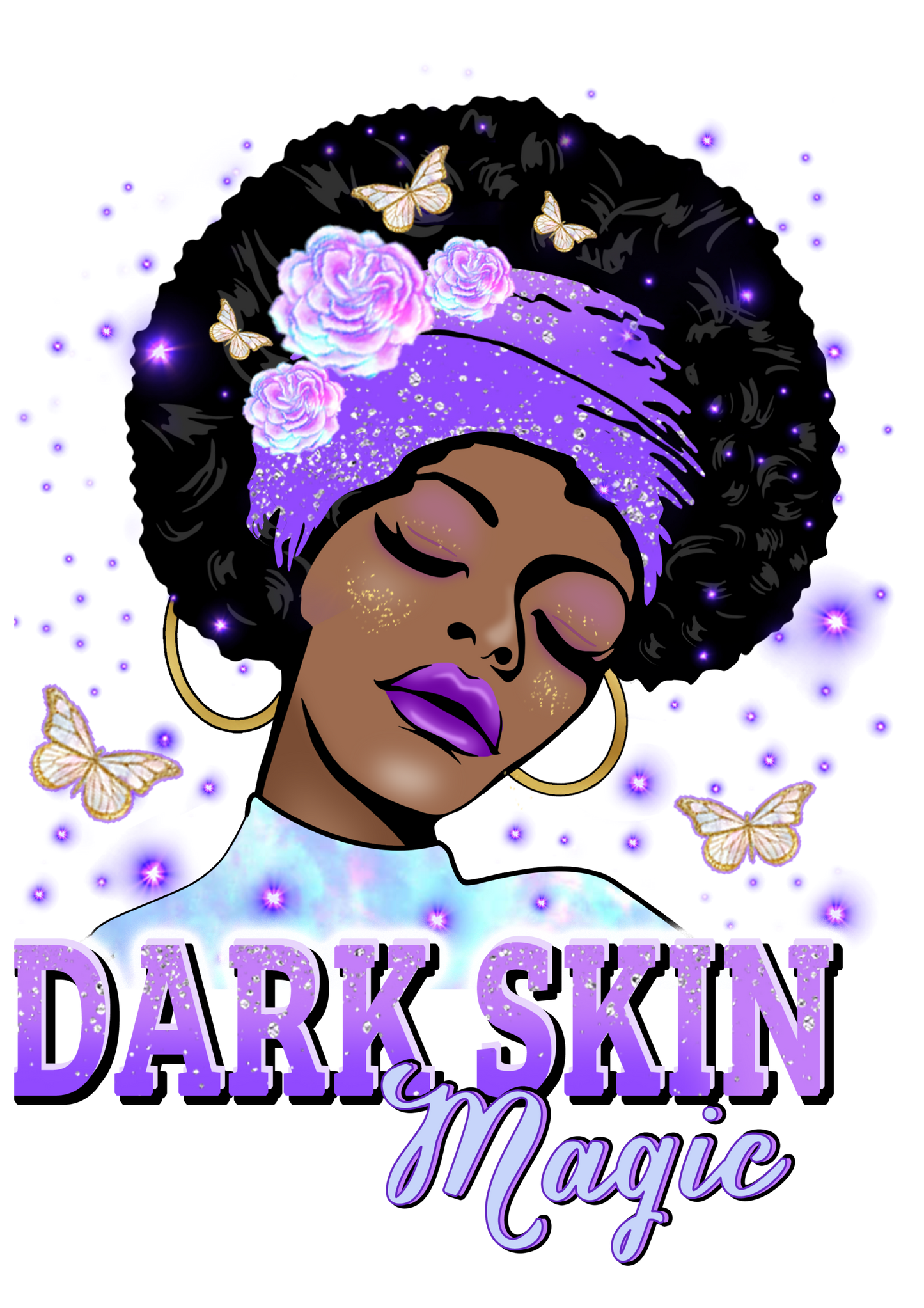 Dark Skin Magic Purple