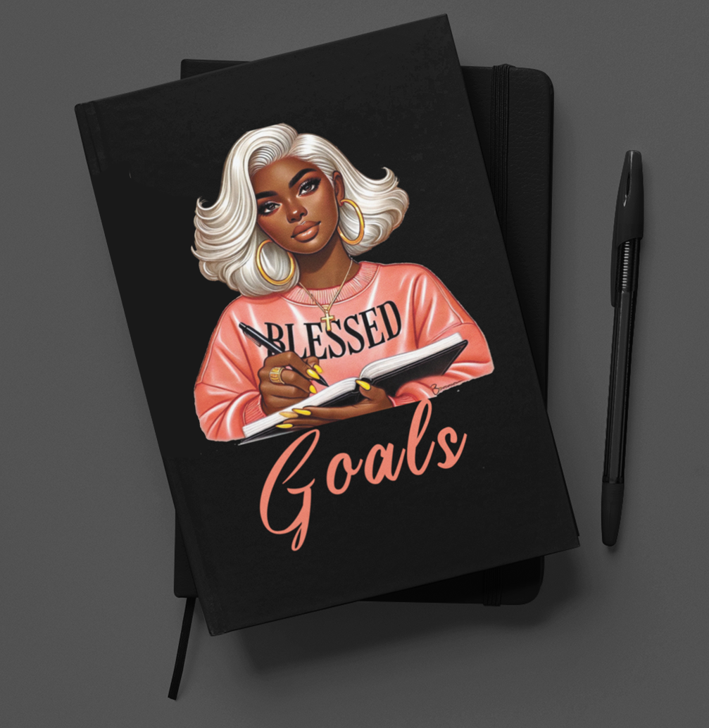 Goals Journal/Pen Set Peach