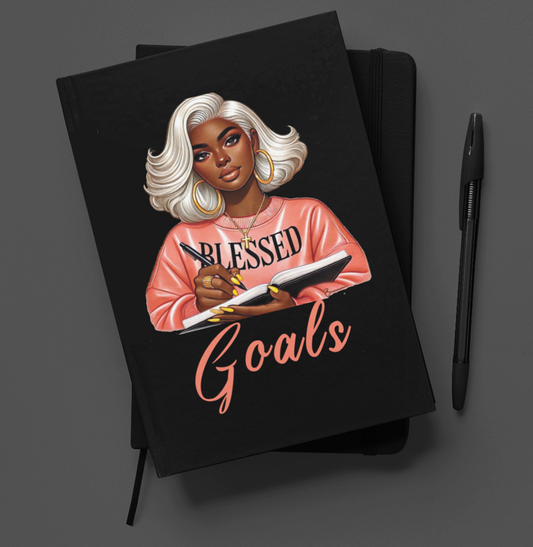 Goals Journal/Pen Set Peach