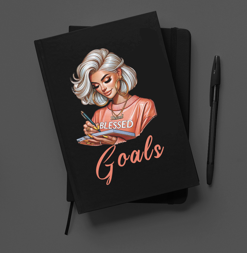 Goals Peach Journal/Pen Set