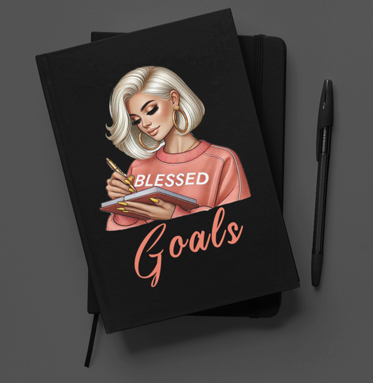 Goals Peach Journal/Pen Set