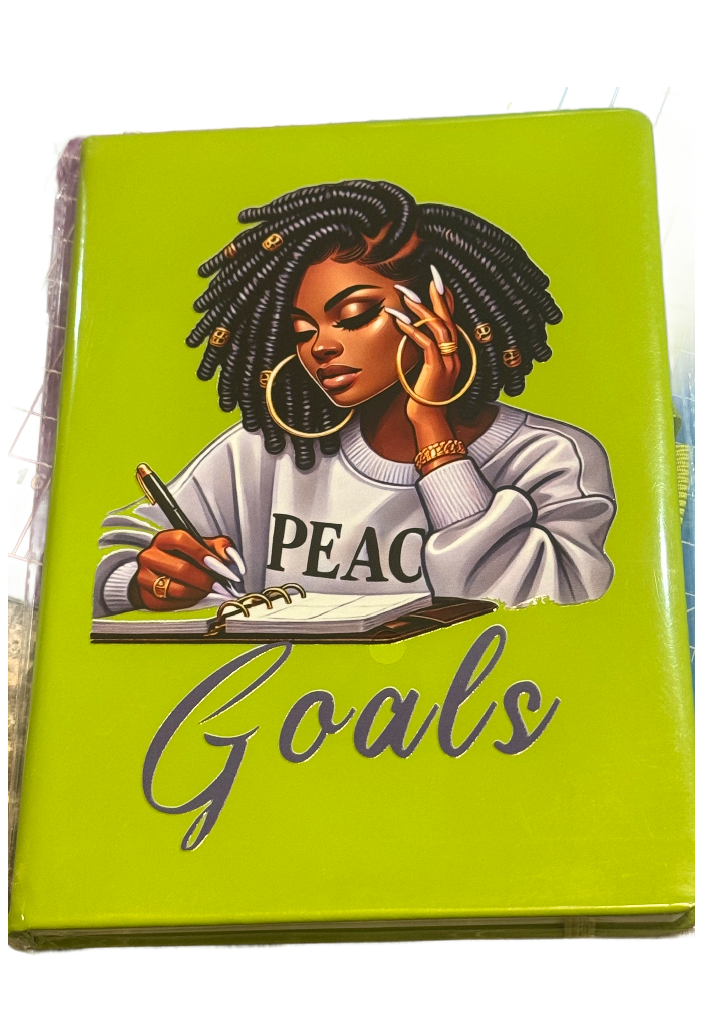 Goals Journal/Pen Set Lavendar