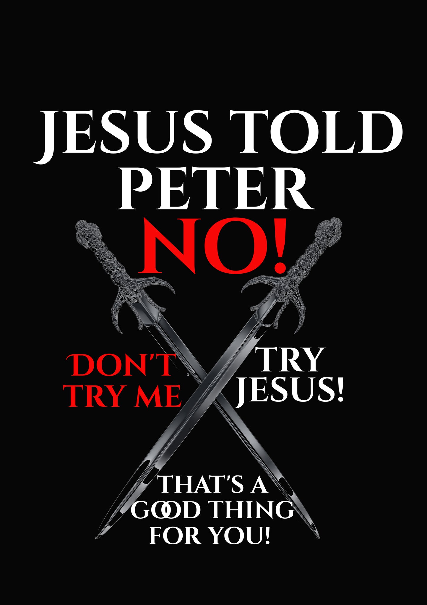 Jesus Told Peter No!