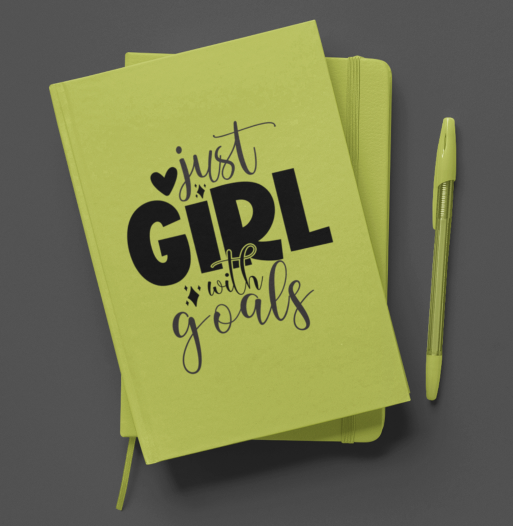 Just Girl With Goals Journal/Pen Set