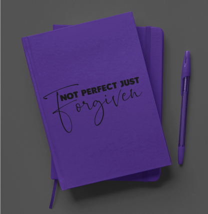 Not Perfect Just Forgiven Plan Journal/Pen Set