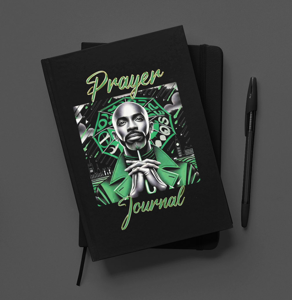 Prayer Journal/Pen Set Male Green