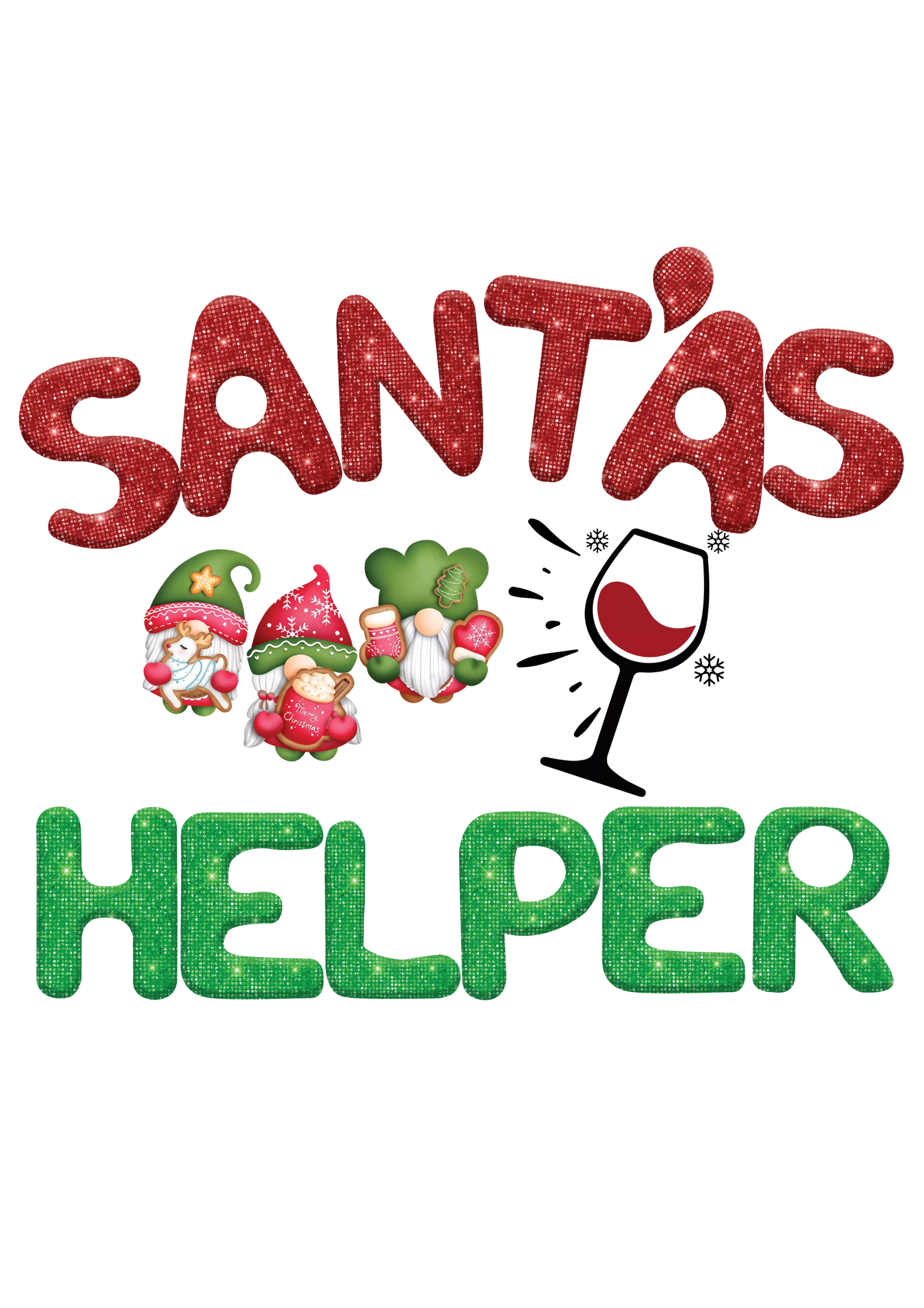 Santa's Helper - Digital File Only