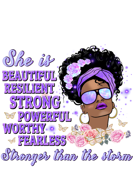 She Is Beautiful Stronger Than The Storm