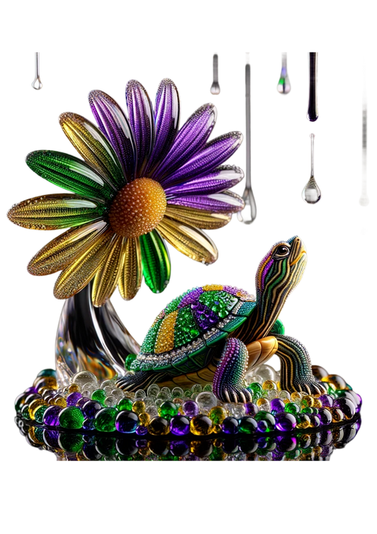 Turtle in the Rain