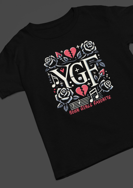YGF Black Rose T-Shirt