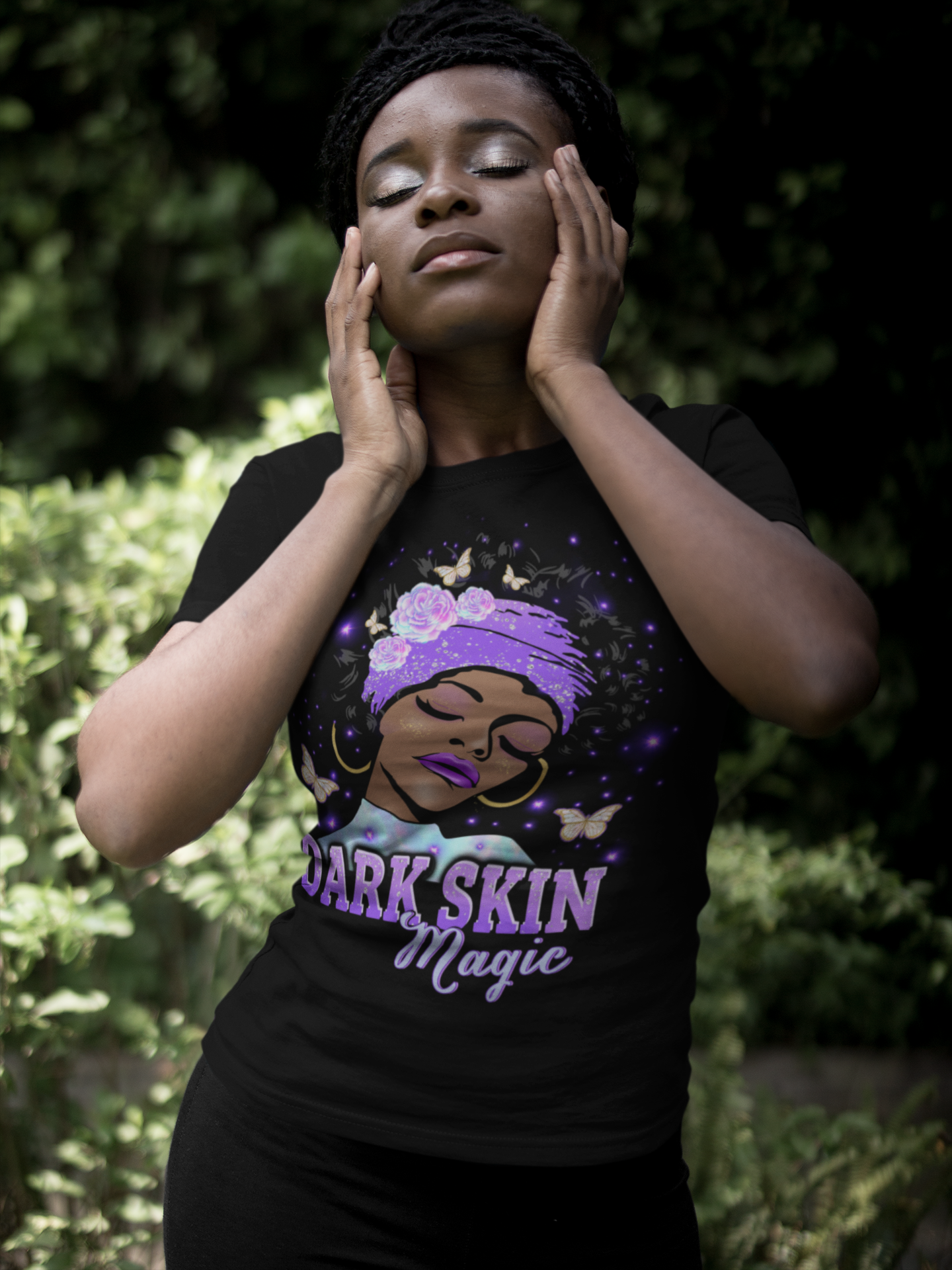 Dark Skin Magic Purple