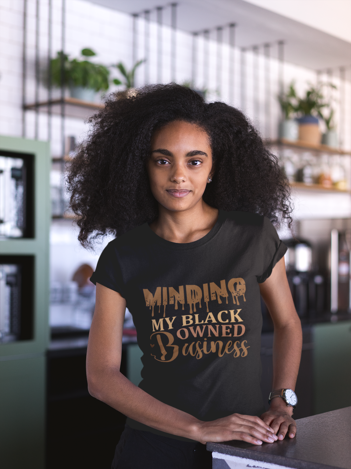 Minding My Black Owned Business - Brown