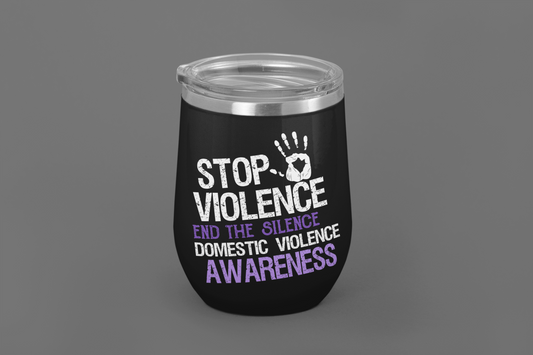 Stop The Violence End The Silence Domestic Violence Awareness