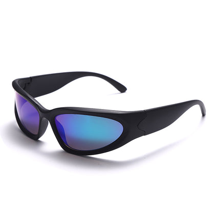 New Y2K Retro UV400 Windproof  Sport Sunglasses