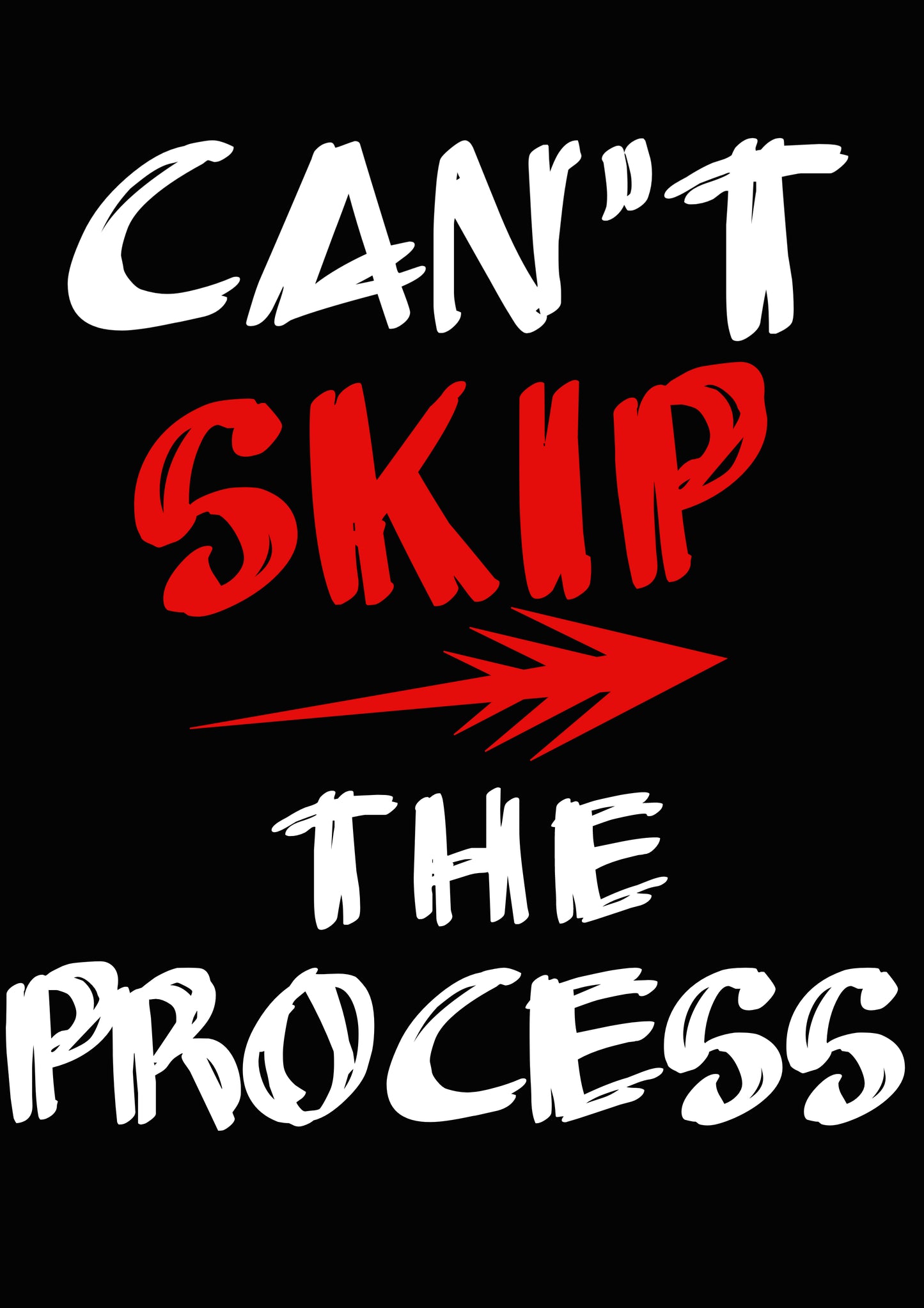 Cant Skip the Process